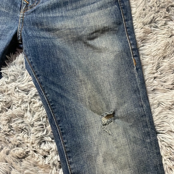 Men’s True Religion Jeans Finn Slim Tapered Frayed Ankle Zip size 32 - Picture 4 of 16